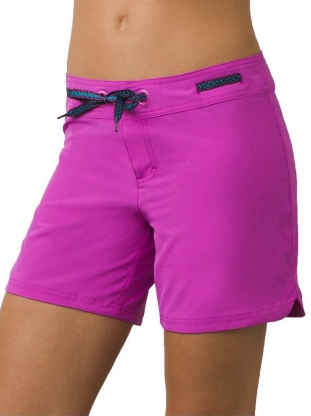 PrAna Women's Silvana Purple pink Boardshorts Size large new with tags